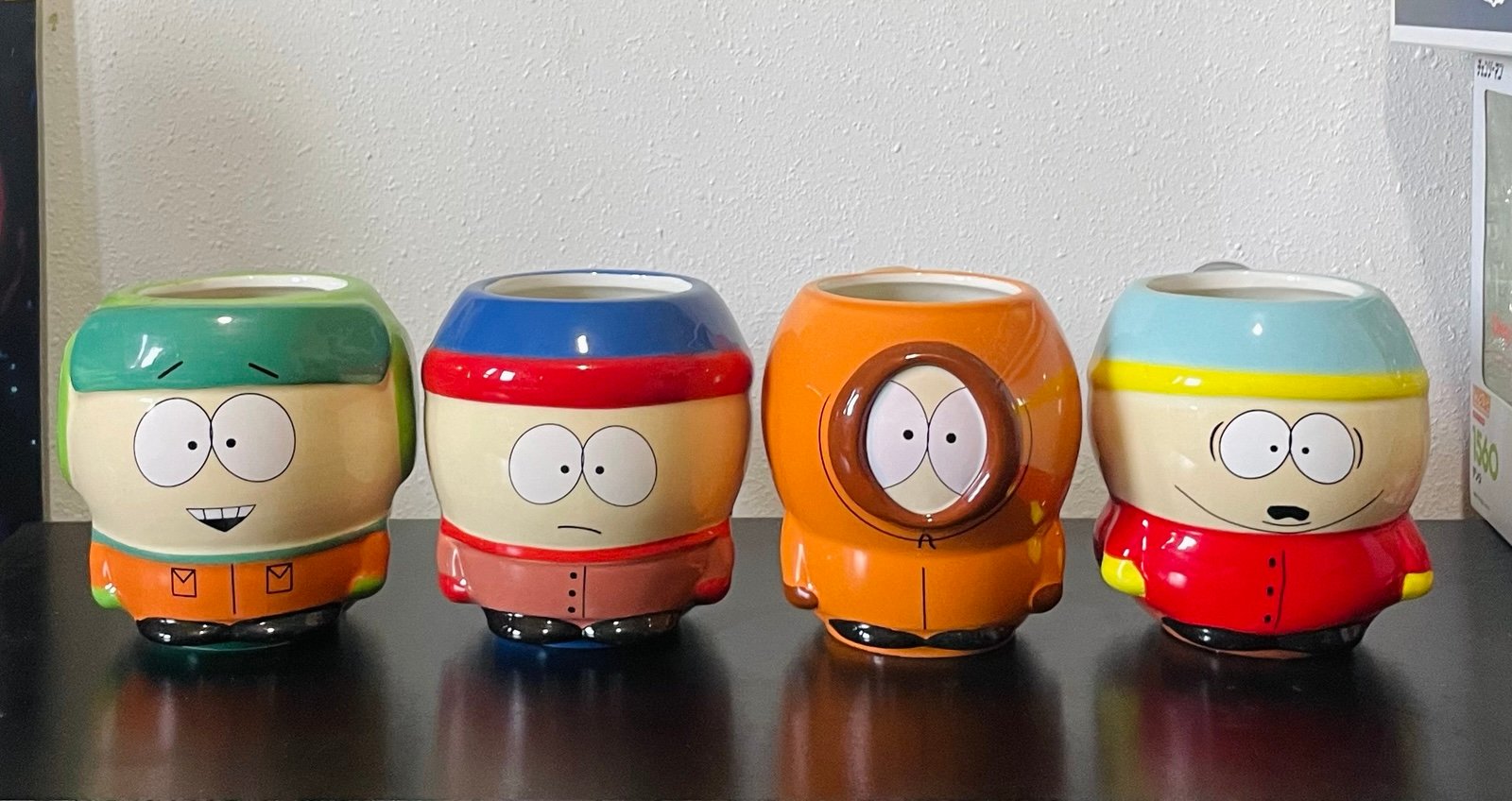 South Park Characters Molded Coffee Mugs
