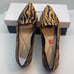 Alfani Womens Poee Leather Tiger Print Loafers Size 10