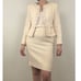 Vintage Escada Cream Wool Tweed 3 Piece Skirt Suit