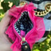 Juicy Juicy Juicy - Sequin Velour Stripped Y2K Purse - FINAL PRICE