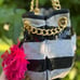 Juicy Juicy Juicy - Sequin Velour Stripped Y2K Purse - FINAL PRICE