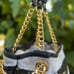 Juicy Juicy Juicy - Sequin Velour Stripped Y2K Purse - FINAL PRICE