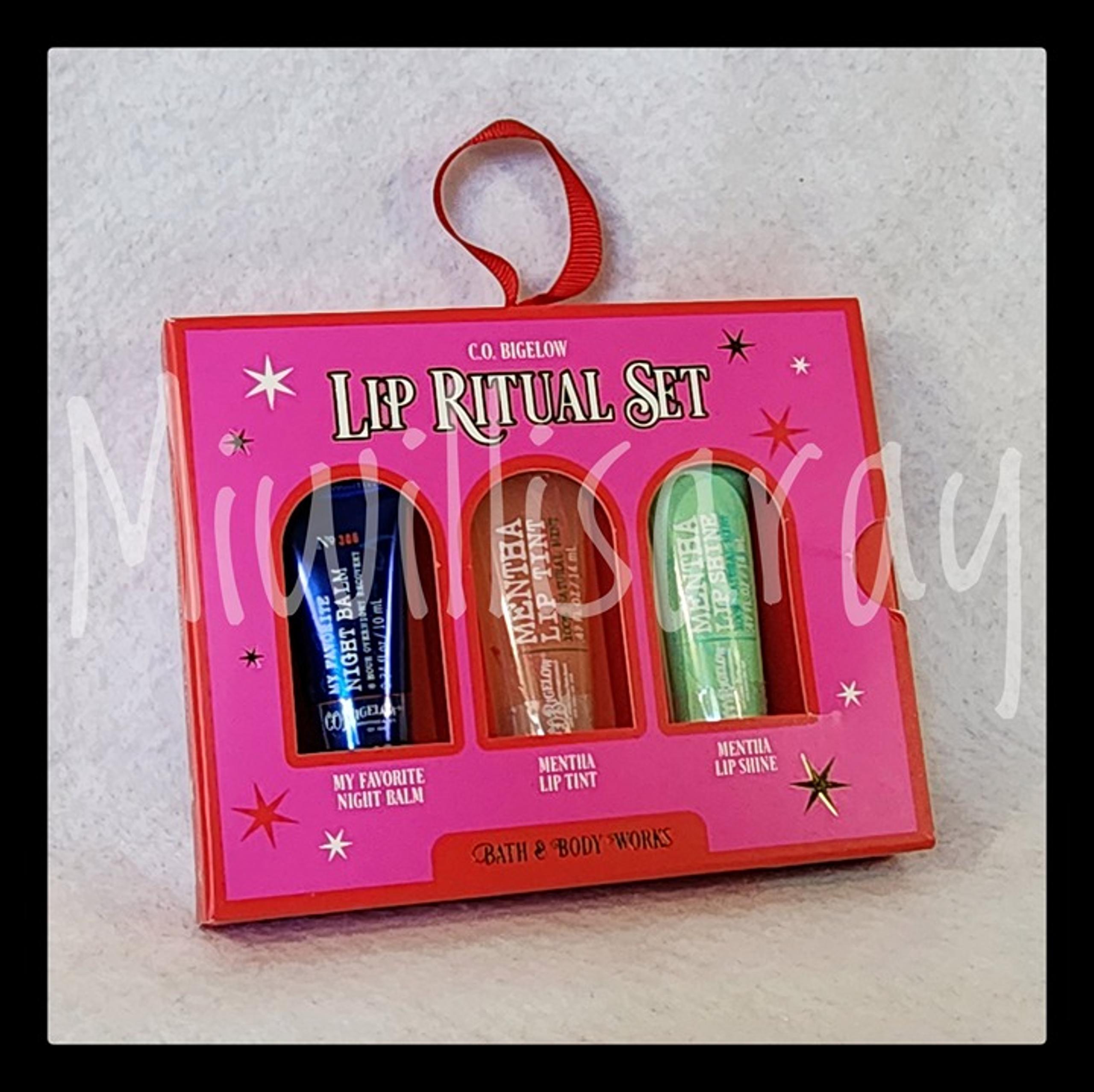NWT C.O. Bigelow "Lip Ritual" Gift Set