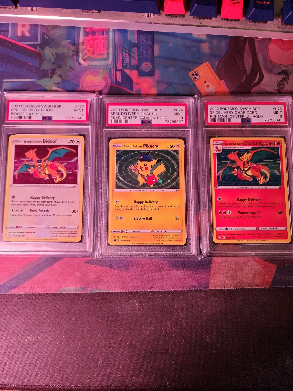 Pokemon special delivery promos set psa 9