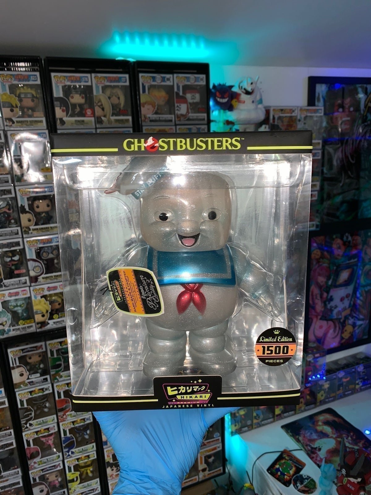 Hikari Japanese vinyl ghostbusters marshmallow figure 1500 limited edition