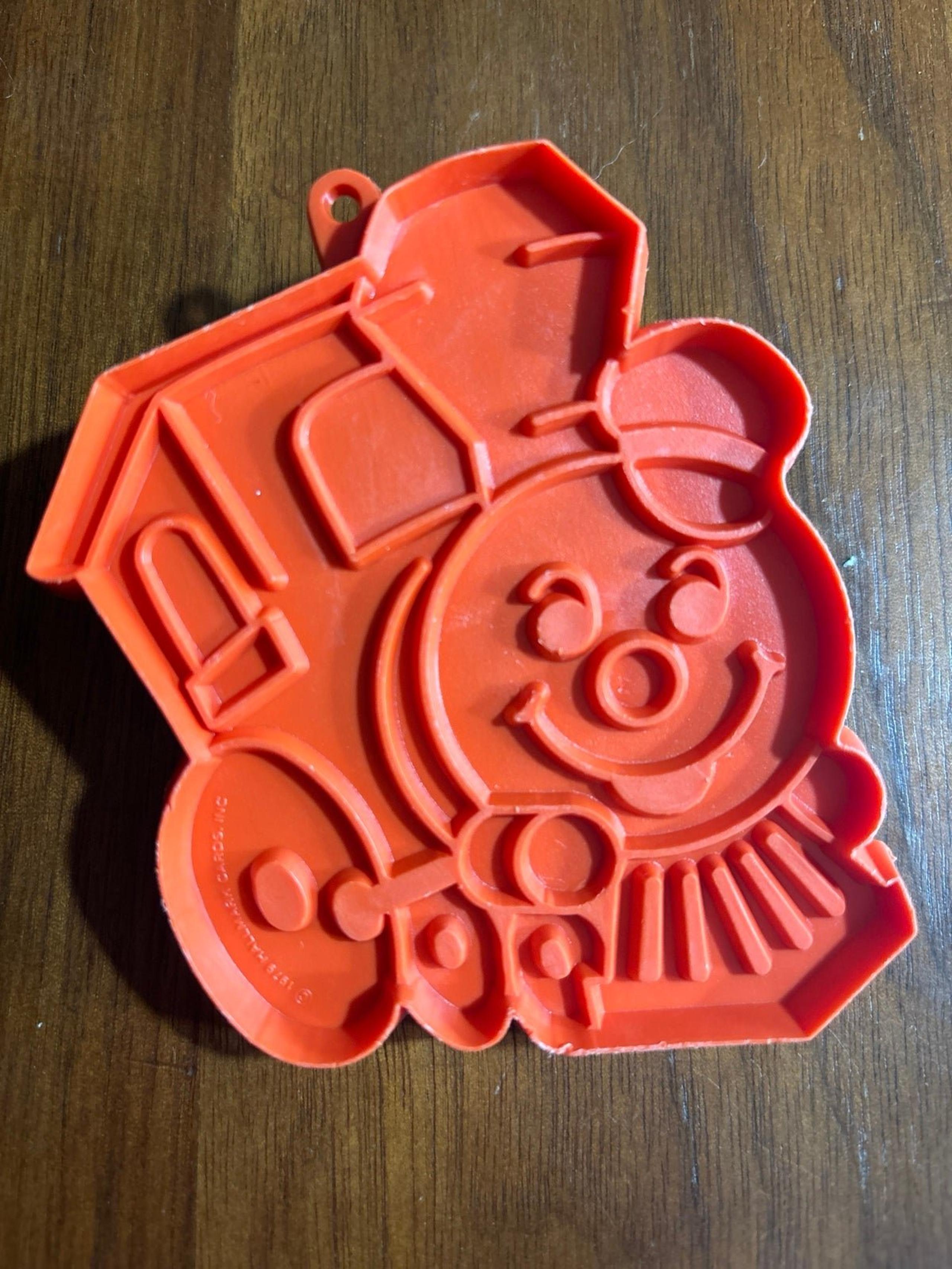 Vintage Plastic Hallmark Choo Choo Train Cookie cutter