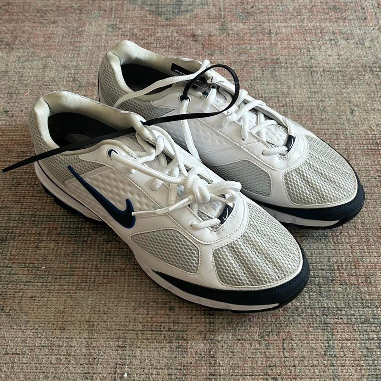 Nike Men’s Golf Shoes – White & Navy – NWT