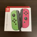 Brand New and Unused [Genuine] Joy-Con Neon Green Neon Pink