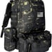 Tactical Backpack Military Army Rucksack Assault Pack Detachable Molle Bag