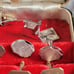 Vintage Mens Cufflinks And Tie Bar Clip Mixed Lot With Case Shank Shields Dante
