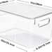 24pc Borosilicate Glass Storage Containers with Lids. 12 Airtight, Freezer Safe