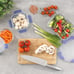 24pc Borosilicate Glass Storage Containers with Lids. 12 Airtight, Freezer Safe
