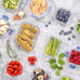24pc Borosilicate Glass Storage Containers with Lids. 12 Airtight, Freezer Safe