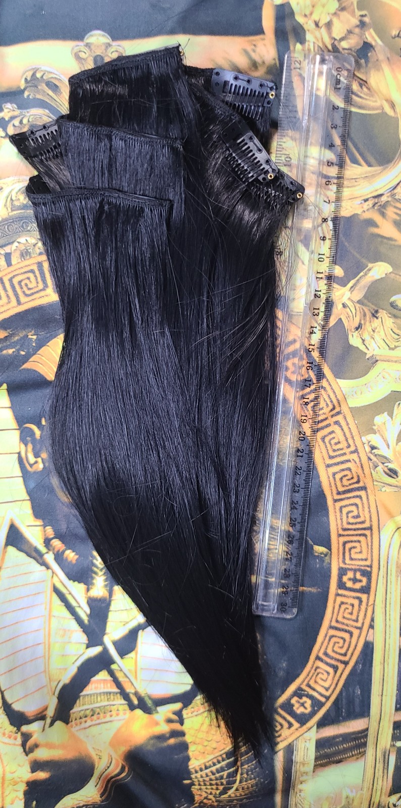 7 pc 12 inch hair ☆ heat resistant quality