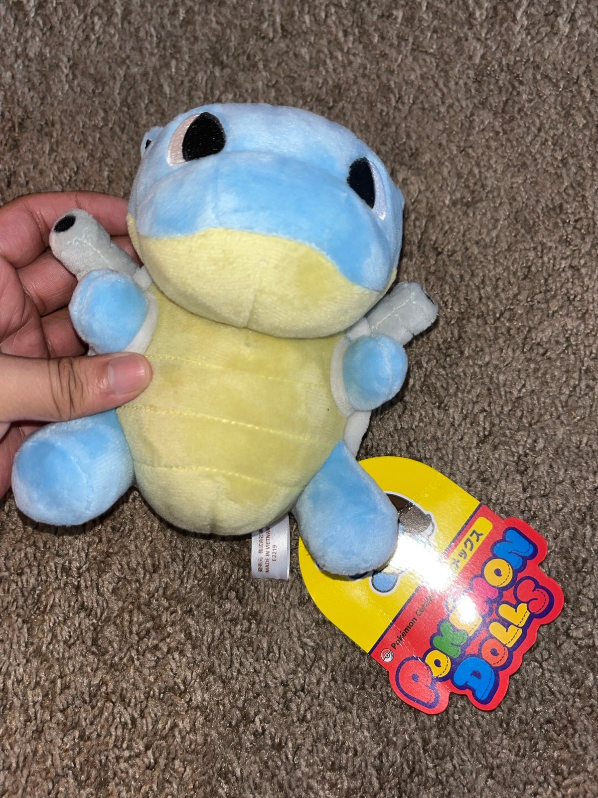 Pokémon pokedoll blastoise plush 2019 for sale with Japanese hang tag