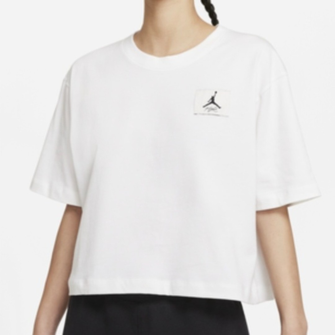 Tee shirt jordan outlet blanc