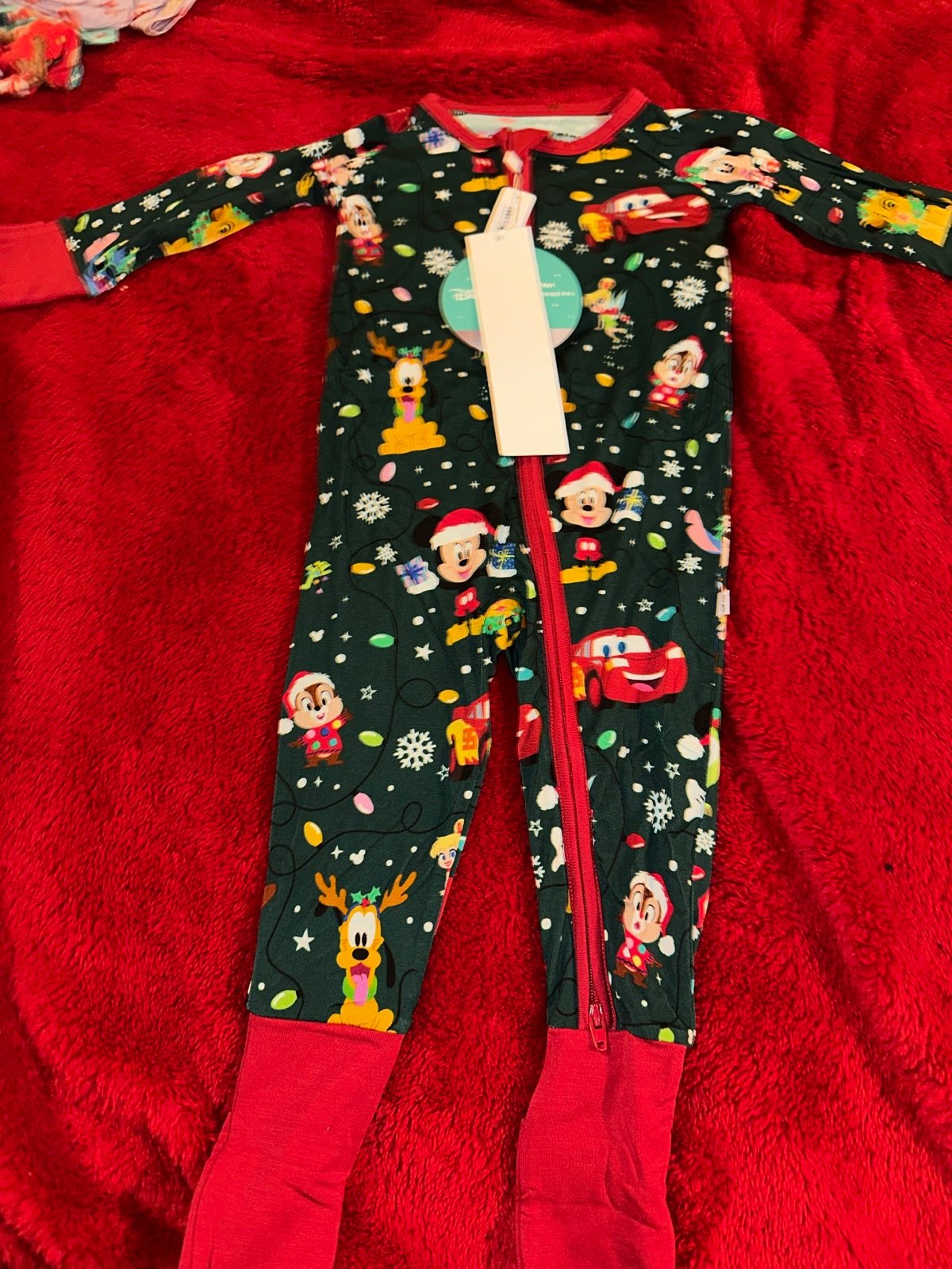 Little Sleepies Disney Christmas Parade zippy NWT