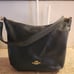 Blue Coach Shoulder Purse