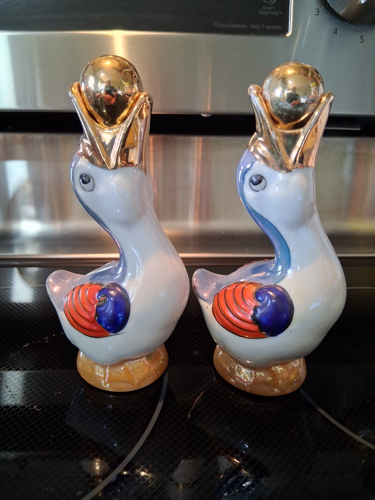 Vintage Lusterware Duck oil and vinegar