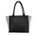 KATE SPADE  Black and Ivory Pebble Leather Tote Bag