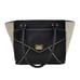 KATE SPADE  Black and Ivory Pebble Leather Tote Bag