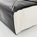 KATE SPADE  Black and Ivory Pebble Leather Tote Bag