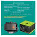 GOLDEN FIELD E04 CPU Cooling Fans, CPU Cooler, Heatsink with 4 Heatpipe