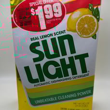 Vintage Sun Light Dishwasher Detergent Powder 50 oz!