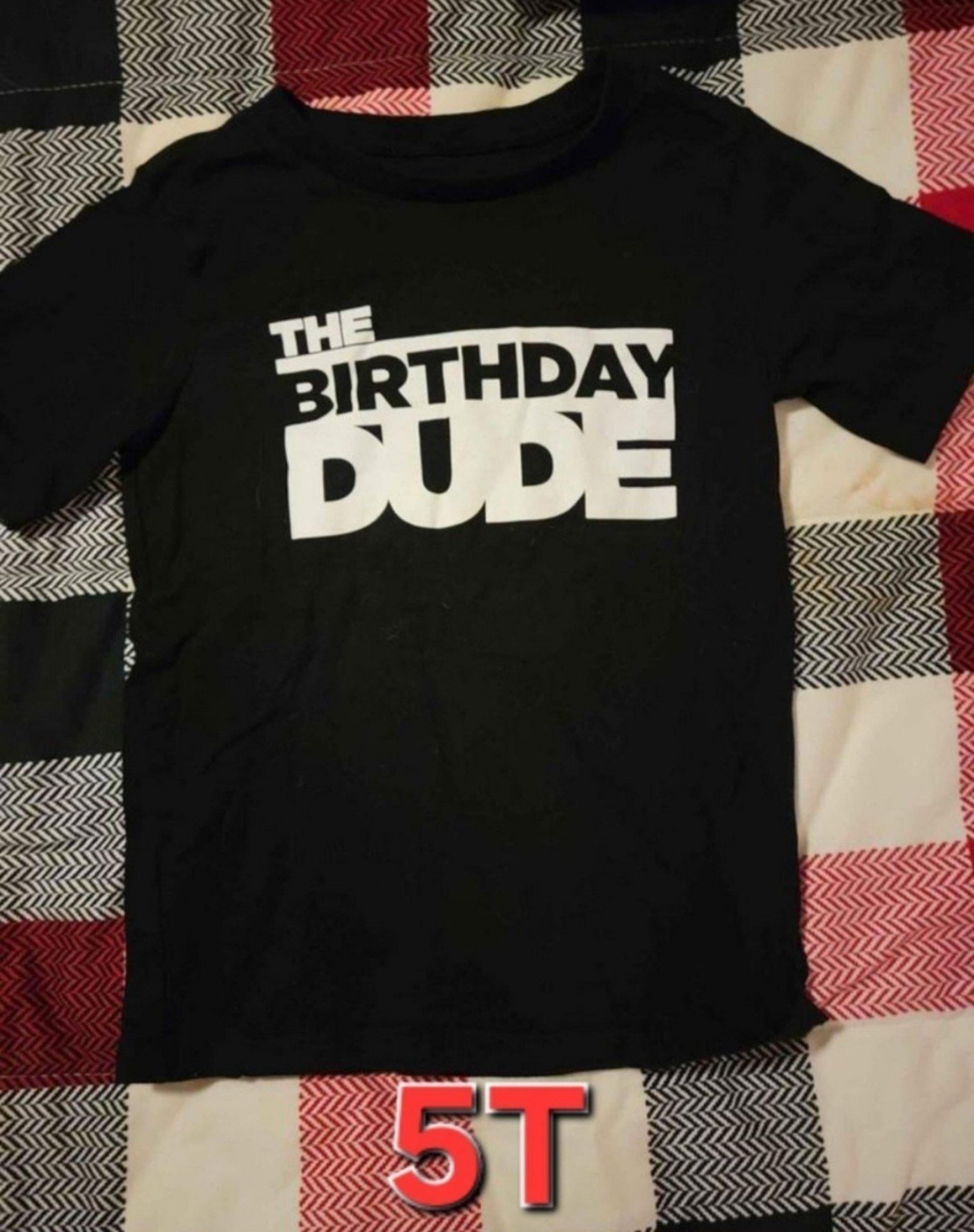 Birthday shirt