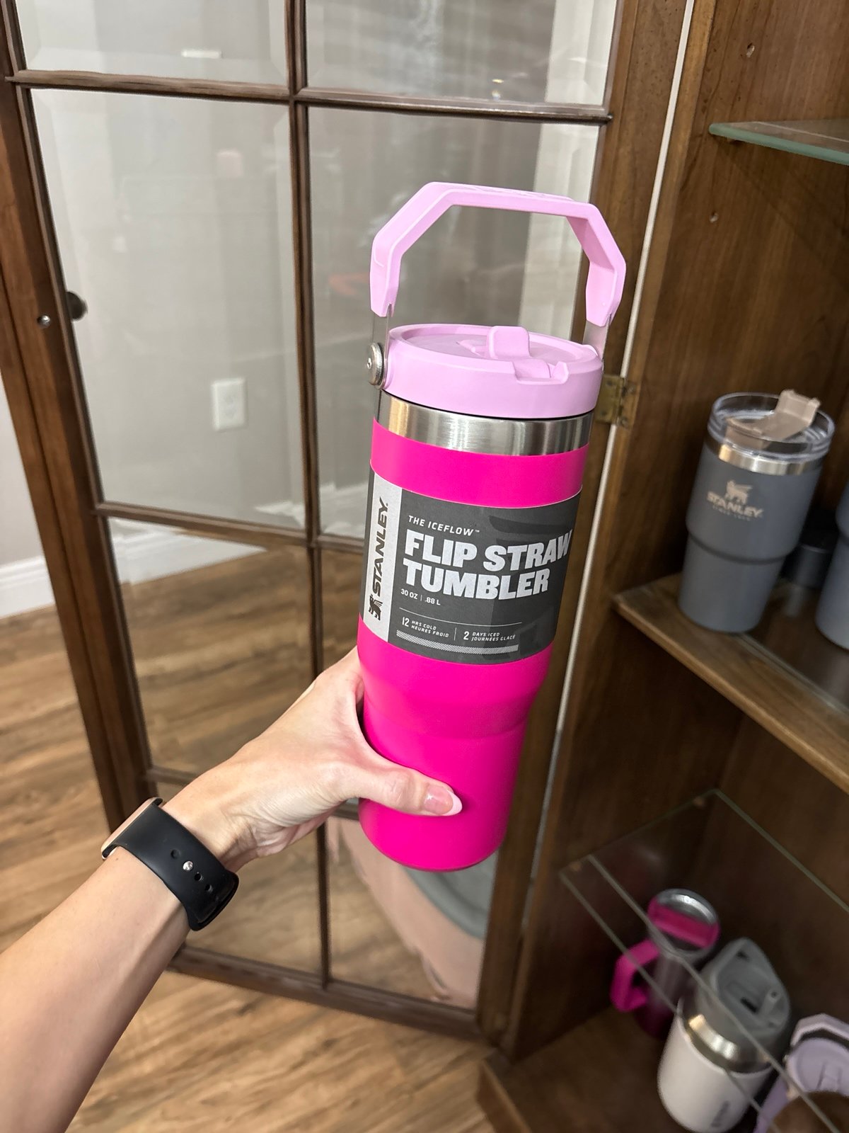 Brand new Stanley hot pink ice flow