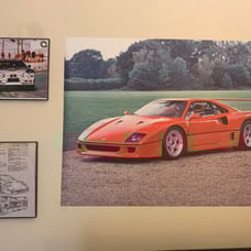 Ferrari f40 poster