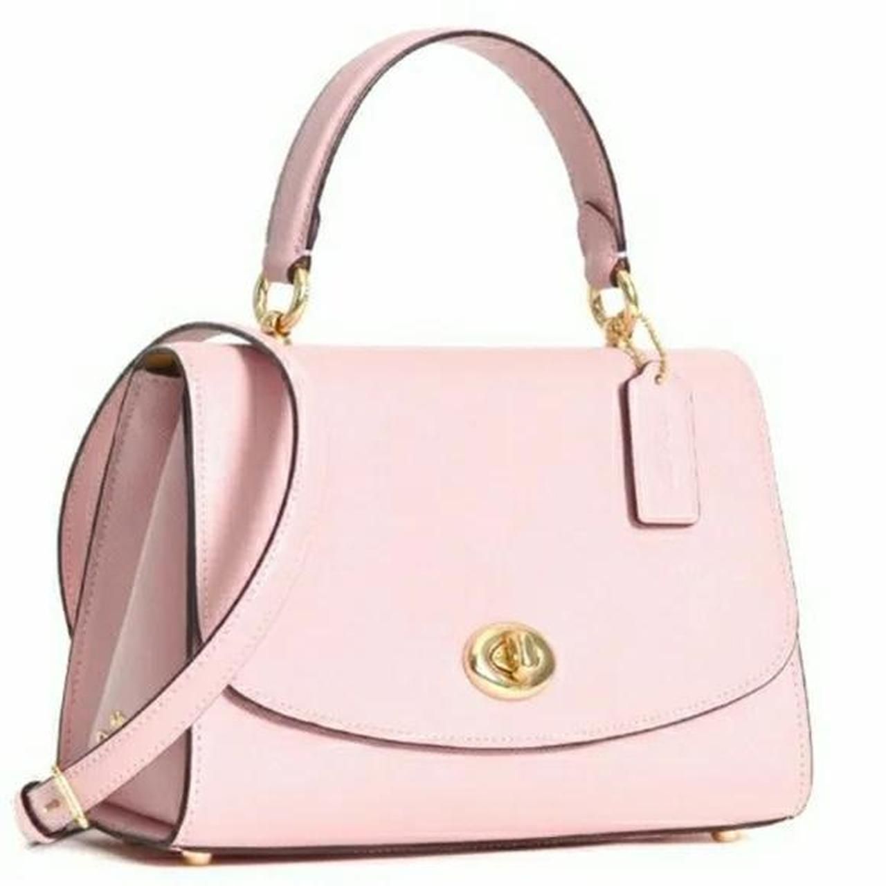 Coach Pink Top Handle Crossbody Bag