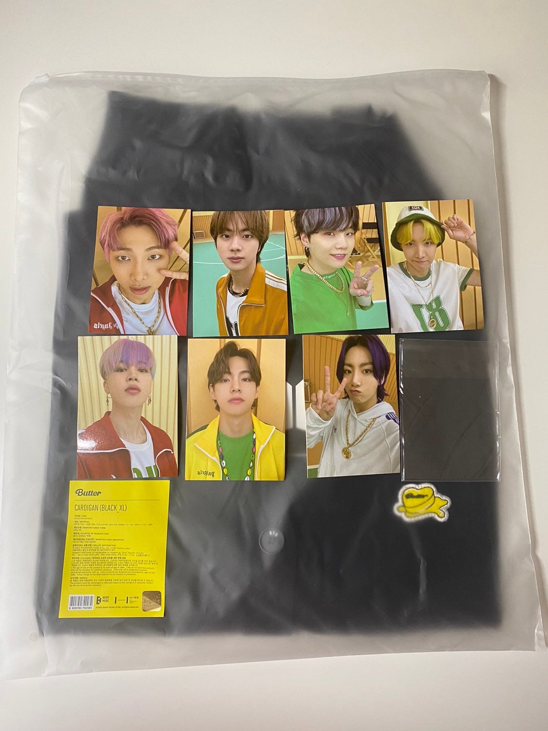 BTS Official BUTTER CARDIGAN FULL SET