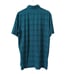 Greyson Mens Golfing Blue Abstract Short Sleeve Pullover Golf Polo Shirt Size L