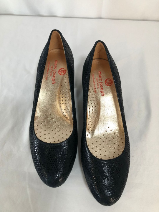 Marc Joseph New York Womens Genuine leather Made in Brazil Broad Street Pump