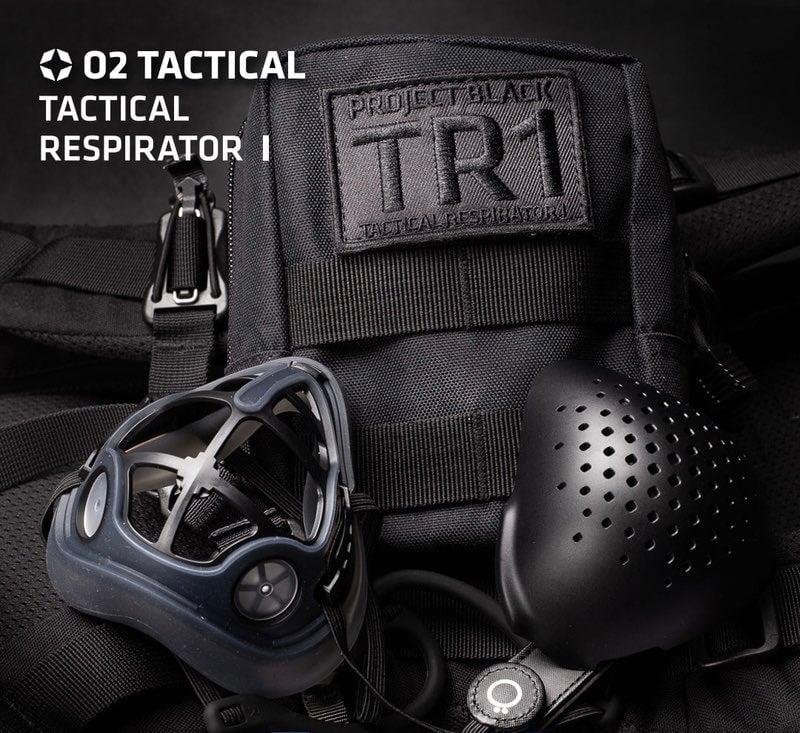 O2 Industries - O2 Tactical - Tactical Respirator 1 - TR1 - Premium Respiratory