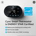 GE CYNC Smart Thermostat & 2 Room Temperature Sensors - NWT