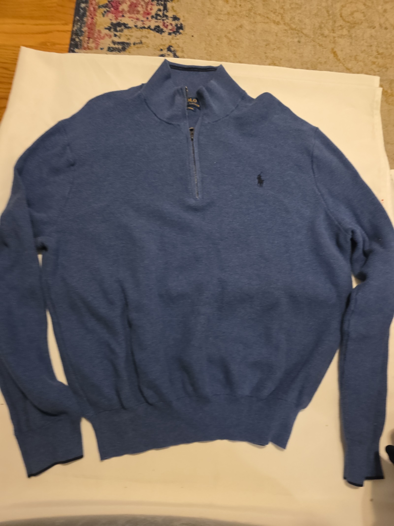 POLO RALPH LAUREN WAFFLEKNIT SWEATER