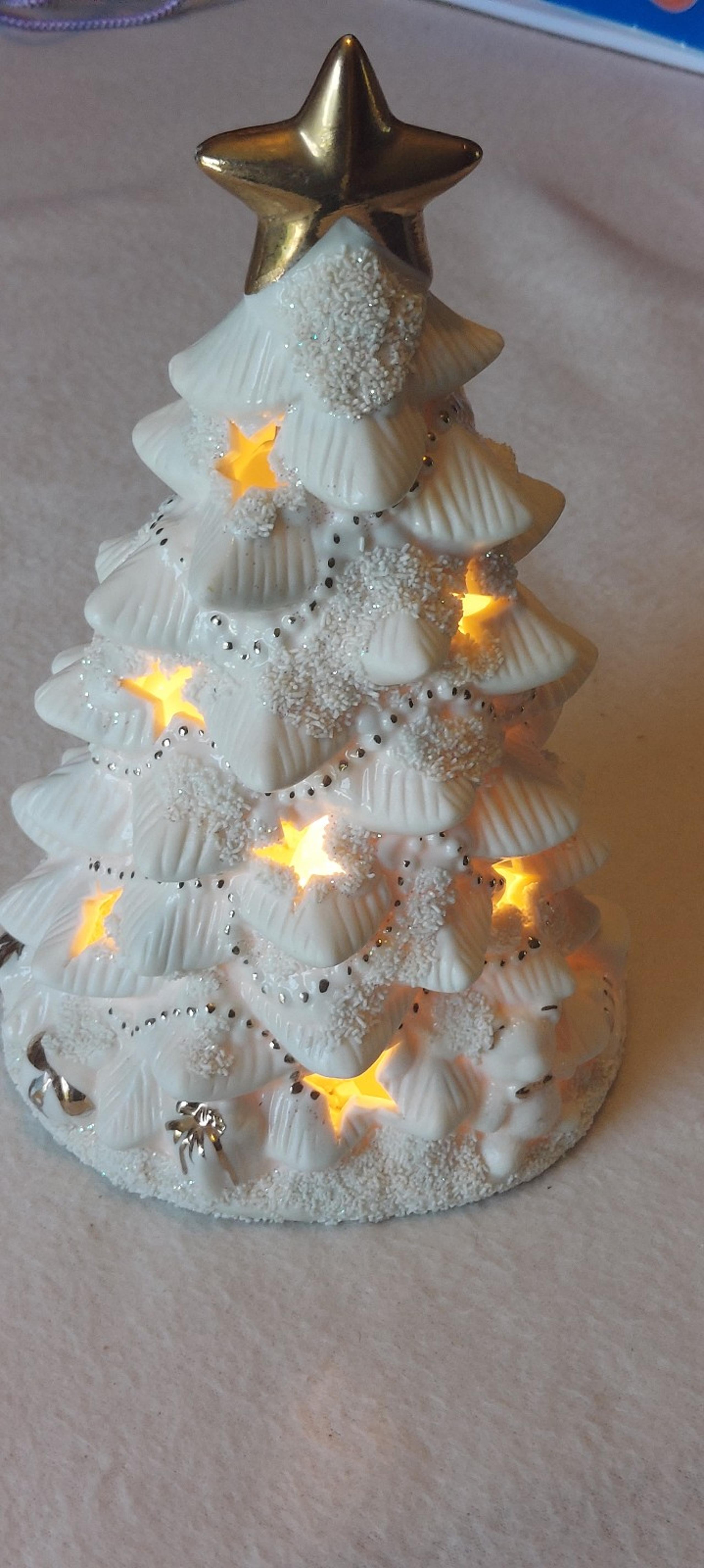 International Bazaar Ceramic Christmas Tree (Lighted)