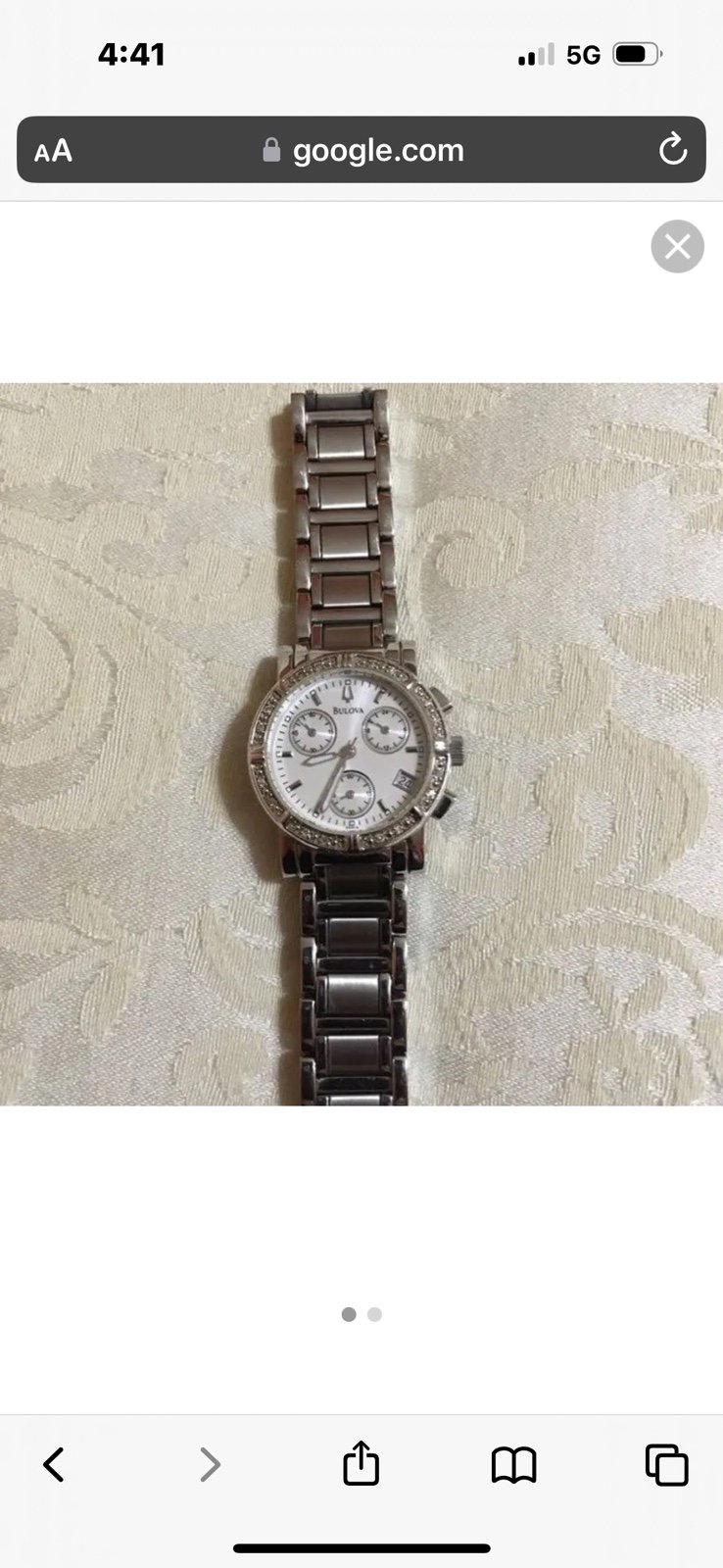 Bulova diamond watches for women