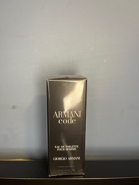 Armani Code Eau de Toilette 15ml – Brand New & Sealed