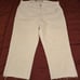 NWT Seven7 Women's Breezy Crop High Rise Skimmer Cropped Raw Hem Jeans Size 8