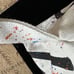 Wren and Gloryhand painted canvas pouch WHATEVER zip close NWOT