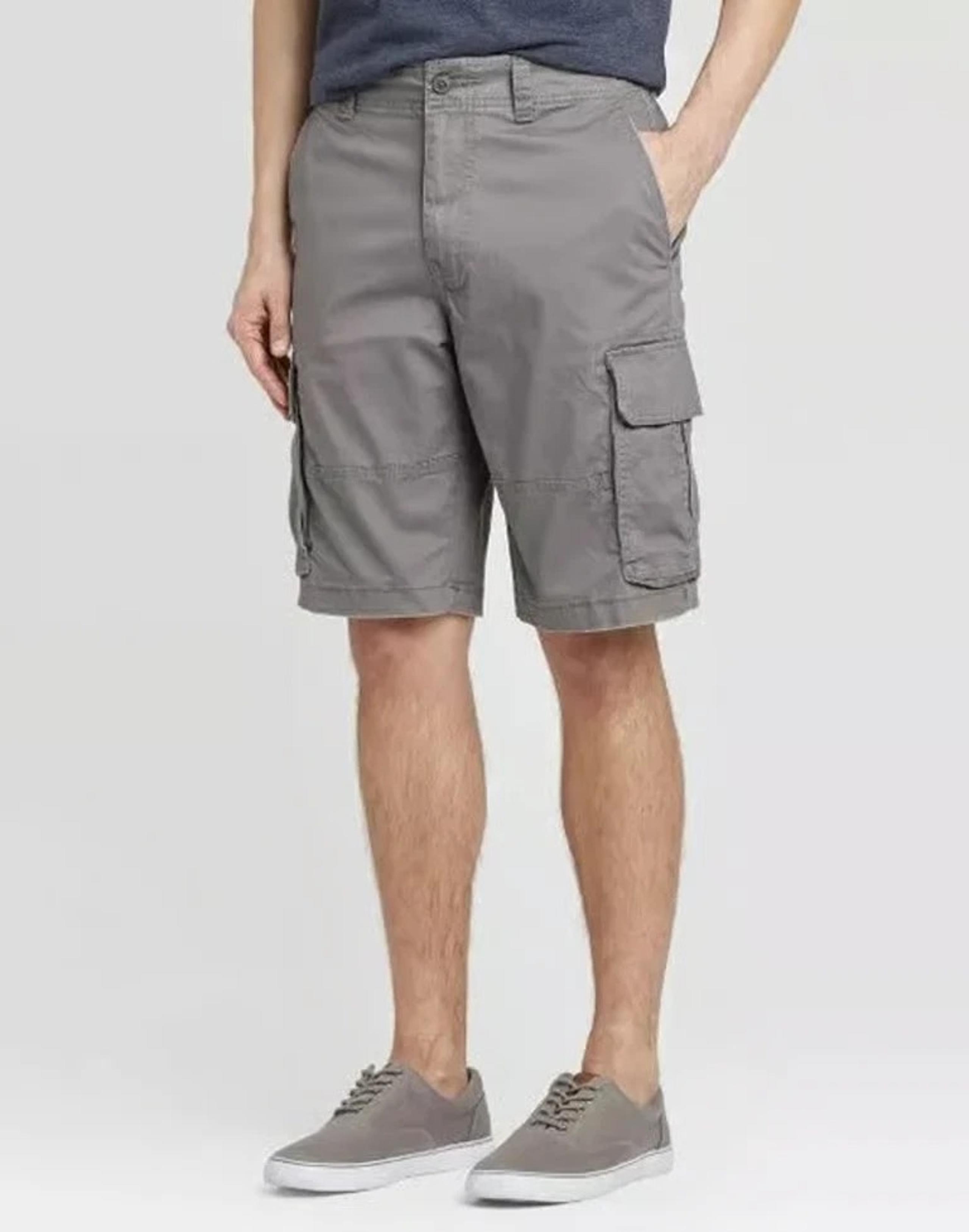 Men's 11" Cargo Shorts - Goodfellow & Co Size 36 Gravel Gray