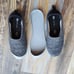 Mahabis Classic Indoor-Outdoor Slipper Wool Lining Detachable Sole Grey Men 43