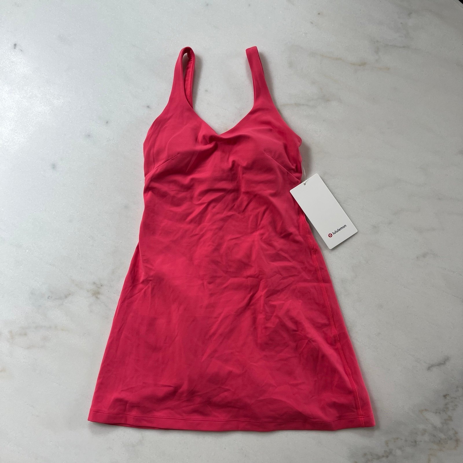 lululemon glaze pink align dress