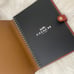Coach Notebook with Wild Strawberry Print in Signature Canvas