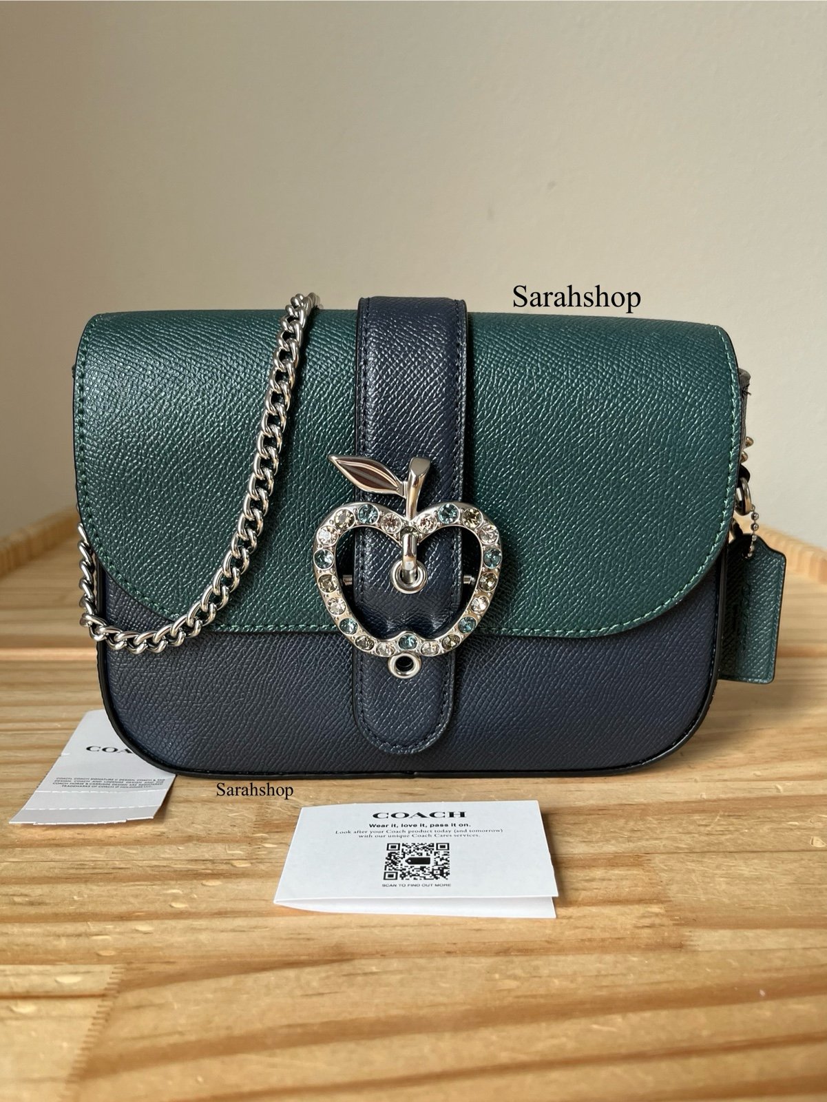 Coach Gemma Xbody With Apple Buckle