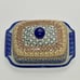 Boleslawiec Butter Dish Hand Made Poland Athena Pattern Multicolor Euro Style