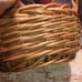 OVERSIZED DECORATIVE WOVEN BASKET/HANDLE 21 H